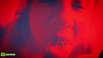 Lucky gurl kween bunny b red light special pov blowjob and throat fucking a bbc