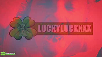 Lucky gurl kween bunny b red light special pov blowjob and throat fucking a bbc