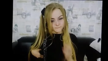 Perky blonde get horny