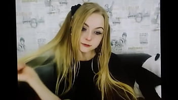 Perky blonde get horny