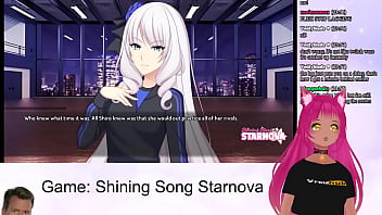 Vtuber lewdneko plays shining song starnova aki route part 3