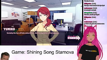 Vtuber lewdneko plays shining song starnova aki route part 3