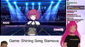 Vtuber lewdneko plays shining song starnova aki route part 3
