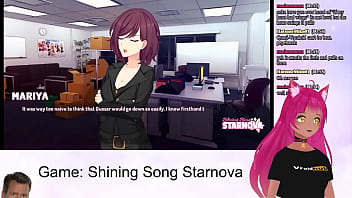 Vtuber lewdneko plays shining song starnova aki route part 3