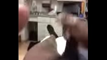 I was playing my cock