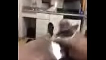 I was playing my cock