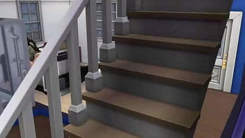 Stepdad and stepdaughter who just met fuck