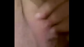 Hot wife fingers pussy
