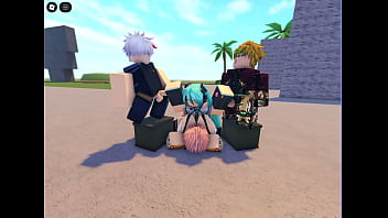 Whorblox miku jugando sola