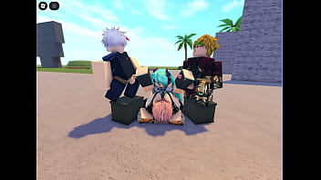 Whorblox miku jugando sola