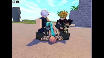 Whorblox miku jugando sola