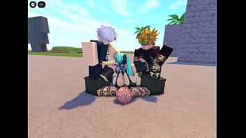 Whorblox miku jugando sola