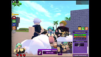 Whorblox miku jugando sola