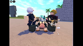 Whorblox miku jugando sola