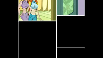 Stella from winx fuck with two guys in this flash comics