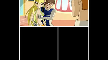 Stella from winx fuck with two guys in this flash comics