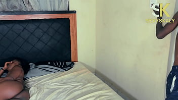 My gardener me up when he was horny and fucked me real good