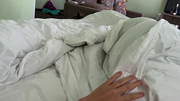 A stepson doesn't mind having sex with his stepmother especially if she mistakes you for his father