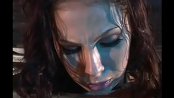 Gianna michaels sucks dick from a cage