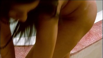 Solitary pleasure for a young slut fingering herself in the bathroom