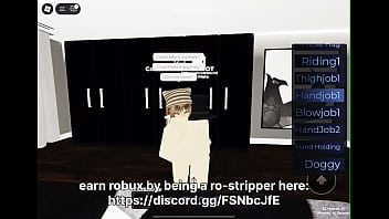 Roblox whore gets hired and fucked for 50 robuxx