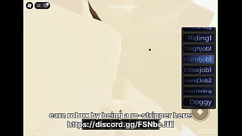 Roblox whore gets hired and fucked for 50 robuxx