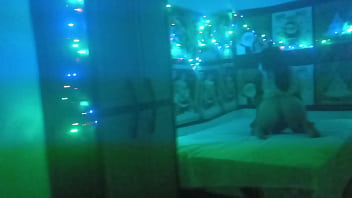 I wanted to make homemade porn but i didn't have anything to record with so i used an old camera to record myself naked at christmas