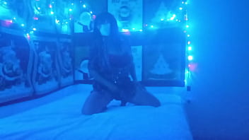 I wanted to make homemade porn but i didn't have anything to record with so i used an old camera to record myself naked at christmas