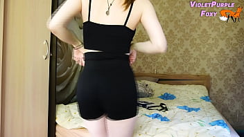 Real female orgasm jerking off through panties