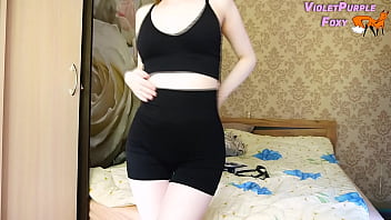 Real female orgasm jerking off through panties