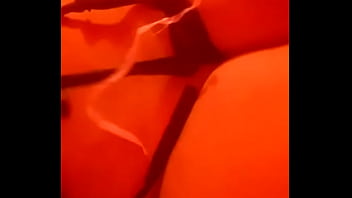 Ella se prepara para mi