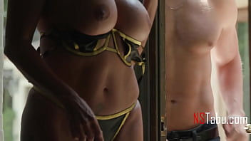 Young new tenant takes old landlady's ass