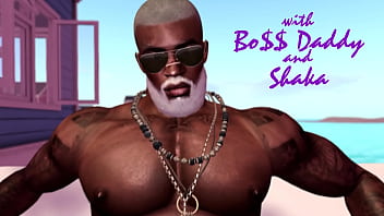 Holly werks 2 bbc's on the beach