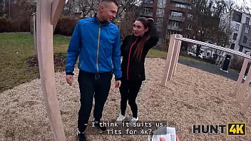 Hunt4k sakura hell fucks a stranger in a car in front of her boyfriend