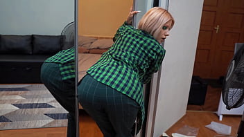 Pussy masturbation at work