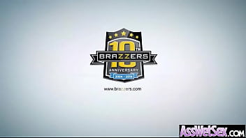 Sluty big butt girl aj savannah get oiled and hard anal banged movie 02