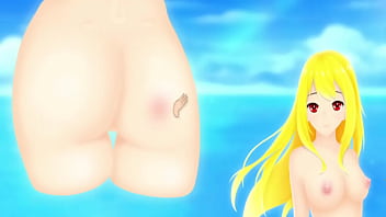 Nalgadas a chicas hermosas en la playa