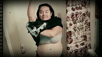 Takes a shower and then gets dirty with a facial remaster