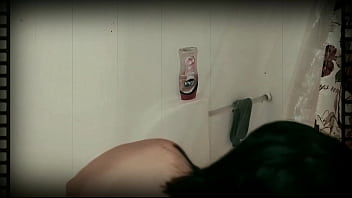 Takes a shower and then gets dirty with a facial remaster