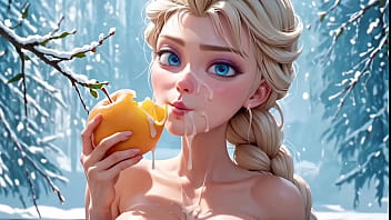 Asmr De Frutas Sendo Comidas Pela Frozen thumbnail