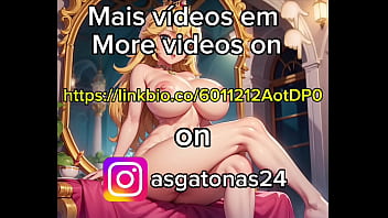 Asmr de frutas sendo comidas pela frozen