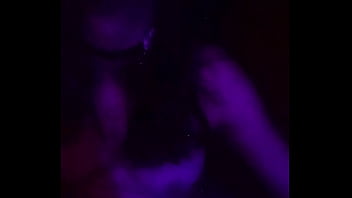 Tied in the darkroom with lil vibrator