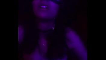 Tied in the darkroom with lil vibrator