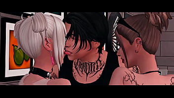 Lustful groupies seduced a musician for hard group sex part 1