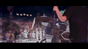 Lustful groupies seduced a musician for hard group sex part 1