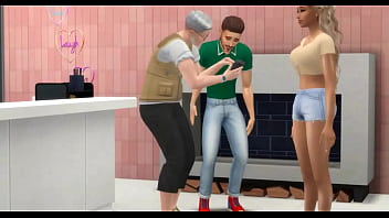 Latina cucks hubby during photo scenes