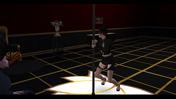 Sims 4 Stripper Gives Blowjob And Takes It In All Her Holes thumbnail