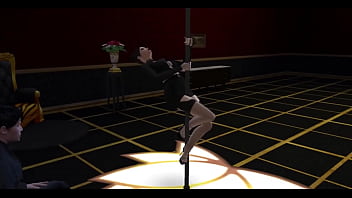 Sims 4 stripper gives blowjob and takes it in all her holes