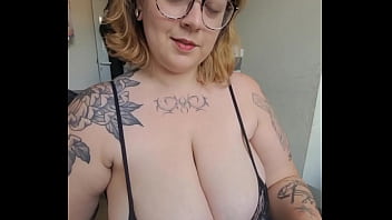 Huge tits goth gf smokes and blow smoke on your face