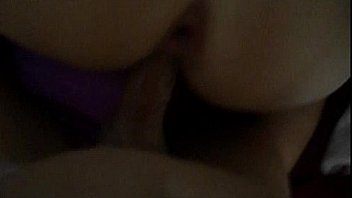 Doggie with a big dildo in her ass